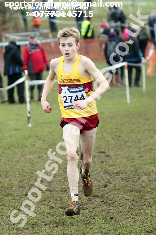 Boys under-13s, 2020 British Athletics Inter Counties Cross Country Champs., Prestwold Hall, Loughborough. Photo: David T. Hewitson/Sports for All Pics